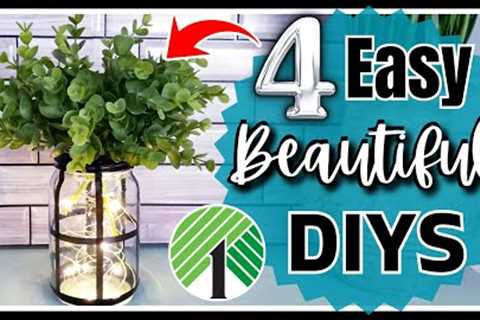 *NEW* DOLLAR TREE DIY Craft HACKS for HOME Decor! Fresh &amp; BEAUTIFUL Project Ideas You MUST Try!