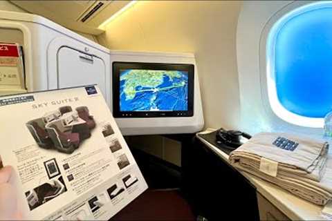Amazing Japan Airlines Business Class Experience | JAL Sky Suite III