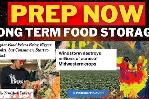PREP NOW ⚠️ Everyone Should be DOING THIS! | Food Inflation SHTF