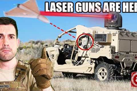 Can Laser Guns Stop Iran’s Attack Drones?