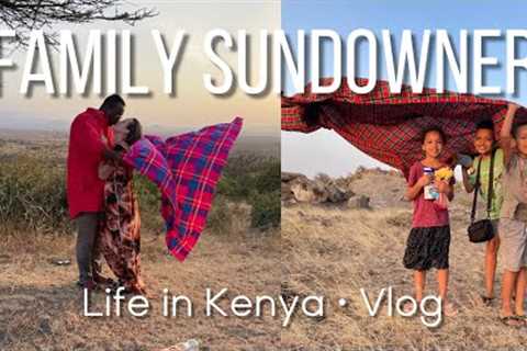 Enjoying the Sunset as a Family | Thrift Shopping in Kianjai | Life in Kenya | Vlog