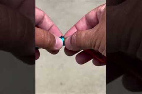 How do you rig your worm for summer bass fishing?