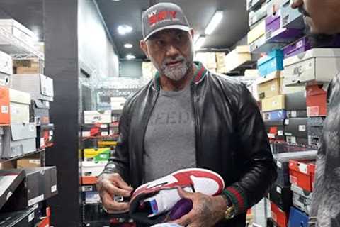 Dave Bautista Goes Shopping For Sneakers With CoolKicks