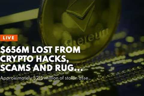 $656M lost from crypto hacks, scams and rug pulls in H1 2023: Report