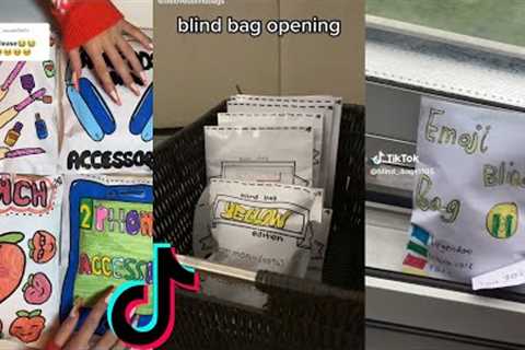 Blind Bag Paper ASMR ⭐️ Unboxing TikTok Compilation #5