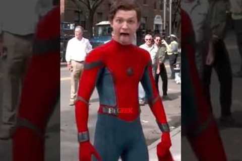 The Uncomfortable Truth: Inside Tom Holland's Spider-Man Costume #short #shorts #spiderman