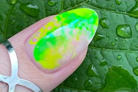 The Fastest Way to Do Marble Nail Art 💫 Soft Gel Extensions using Gelike EC Kit