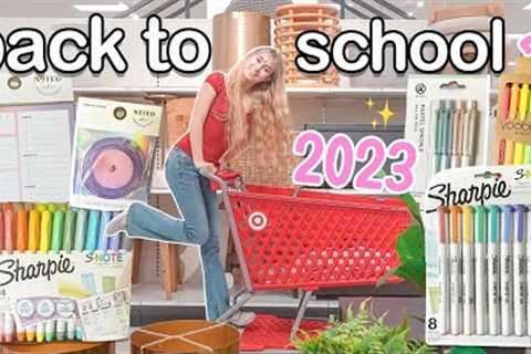 back to school shopping 2023 at target (and haul)