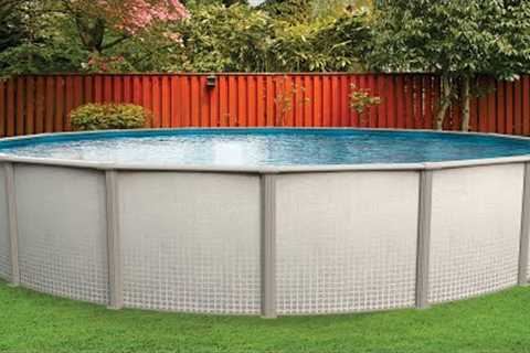 How to Install a Round Above Ground Pool