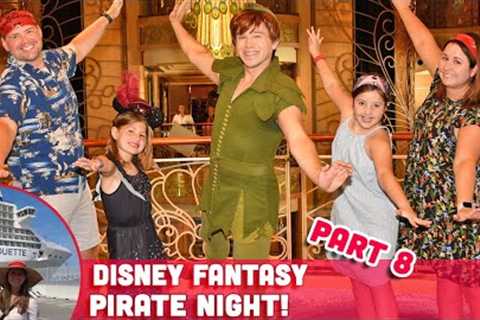 Pirate Night &amp; Fireworks! | Part 8 | Disney Fantasy | Disney Cruise Line