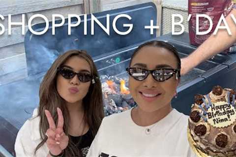 My birthday family BBQ + shopping in Harrods London + Sunday roast | Nina Ubhi