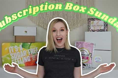 SO MANY AWESOME PRODUCTS 😍 | Subscription Box Sunday | Vol. 1 July 2023 + Mini PR Haul