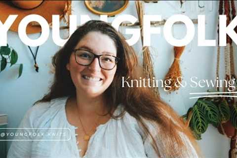 YoungFolk Knits Podcast: Knitting Plans &amp; Sewing Hacked Winslow Culottes