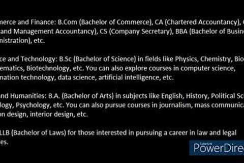 Which are the best career option courses after 12th grade in India?