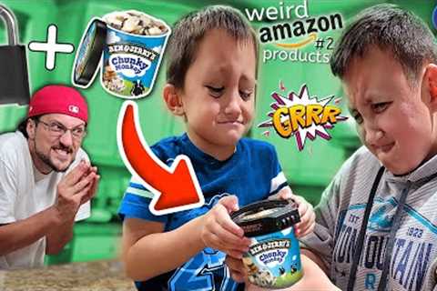 I locked their ben &amp; jerry's ice cream... (FV Family Weird Amazon Items #2)