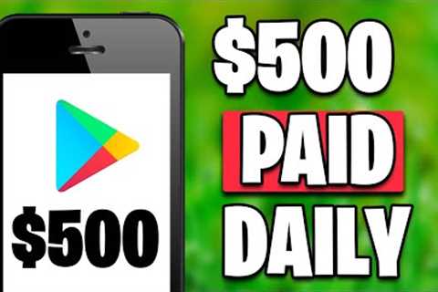 Earn $500 PER DAY From GOOGLE PLAY STORE! (Make Money Online) - Ryan Hildreth