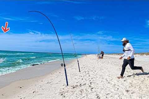 Eating WHATEVER I Catch From Public Beach! (Catch,Clean,Cook)
