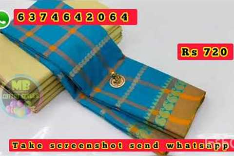 Chettinad Pure Cotton Saree's | Best Quality | Delivery available | Online Shopping | #chettinadu