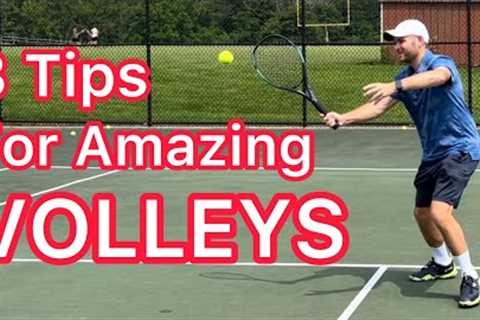 How To Hit Amazing Volleys (3 Awesome Tennis Tips)