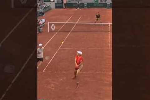 Greatest Tennis rally of all time #shorts