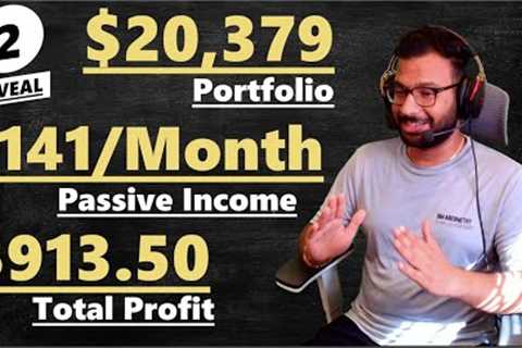 $20,379 Dividend Portfolio | $141 Monthly Passive Income | July 2023