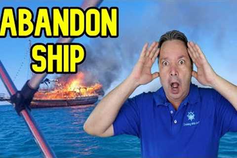 PASSENGERS JUMP OVERBOARD TO ESCAPE SHIP FIRE - CRUISE NEWS