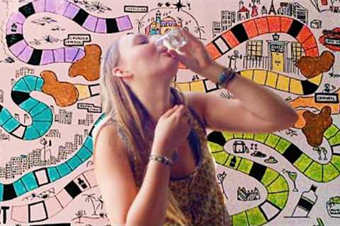 making and playing a DRINKING GAME that's actually good