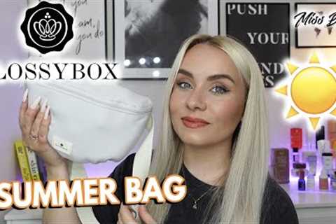 GLOSSYBOX SUMMER BAG 2023 UNBOXING LIMITED EDITION ☀️  MISS BOUX