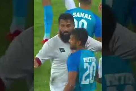 ind vs pak SAFF championship fight 🥵🔥💪 #trending #youtubeshorts #sports #football #trending