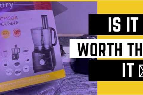 UNBOXING A FOOD PROCESSOR/ IS IT WORTH IT 💁🏻‍♀️
