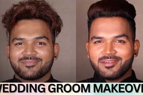 Groom's Wedding Makeover step by step explained | Groom's Makeup Tutorial