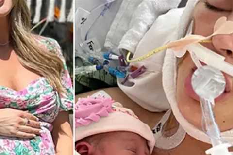 Influencer Jackie Miller James Wakes from Coma, Meets Newborn for First Time