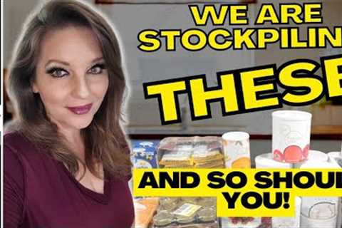 Prepper Pantry Haul - Stock up with Me! Shortages, Empty Shelves &amp; Food Crisis | SHTF 2023..