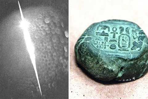 In 1908 A Man Found A Meteorite On His Farm That Had Strange Hieroglyphic Markings On It