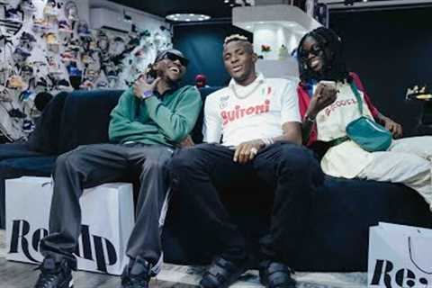 SNEAKER SHOPPING WITH VICTOR OSIMHEN AND KORTY AT REUPLANE.