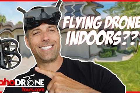 Can you use an FPV DJI Avata DRONE to shoot indoor Real Estate Video footage? Let's find out!