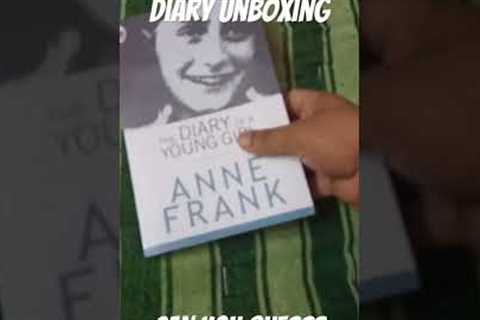 The diary of a young girl Unboxing Anne Frank