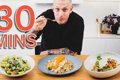 3 Chicken Recipes in Under 30 Minutes - Perfect For Weeknight Meals