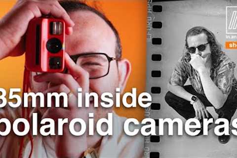 Shooting 35mm film inside Polaroid cameras! - Forbidden formats in the SX-70, Go, Spectra, &amp;..