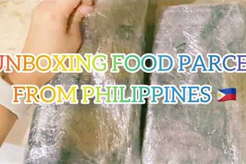 UNBOXING PARCEL FOODS FROM PHILIPPINES 🇵🇭|THANK YOU PO|HOMEMADETINAPA|HOMEMADEDAING|JamPaul