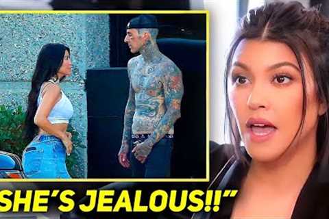 Kourtney Kardashian Fires Back at Kim For Flirting With Travis