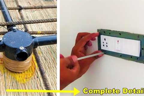 Never Before - Complete Electrical Wiring Of A Home - A2Z Construction