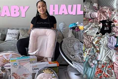 COME BABY SHOPPING WITH ME AND BAE VLOG | FREE PRODUCTS  | BABY HAUL | SHADED BY JADE