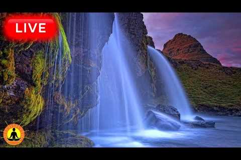 🔴 Relaxing Music 24/7, Sleep Music, Stress Relief Music, Spa, Meditation, Yoga, Zen, Waterfall..