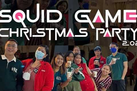 Squid Game Themed Christmas Party 2021 | Games!