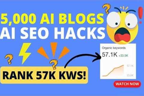 🎯10 AI SEO Secrets That Rank 5,000+ Articles🚀