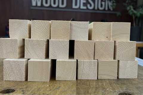 An unusual project. Woodworking.