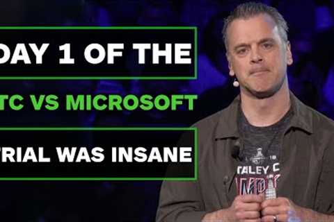Day 1 of The FTC vs Microsoft Trial Was Insane