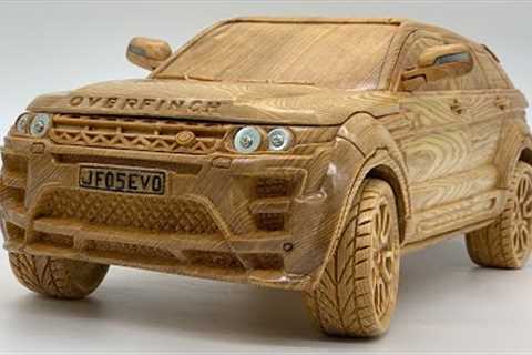 Wood Carving - Range Rover Evoque Overfinch 2013 - Woodworking Art