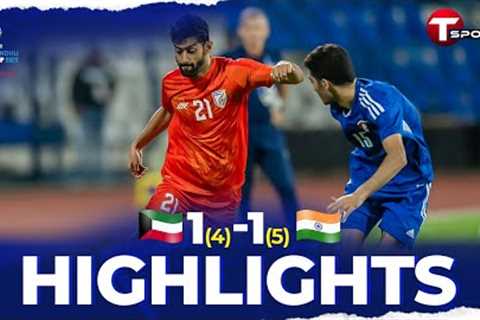Highlights | India vs Kuwait | SAFF Championship 2023 | Final | Football | T Sports
